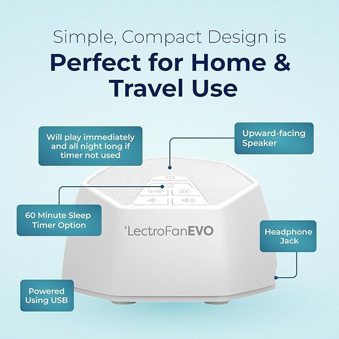 LectroFan EVO Review: The Ultimate Solution for Better Sleep and a Peaceful Environment