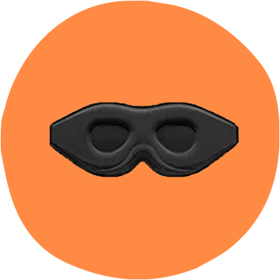 MZOO 3D sleep mask blocking light for side sleeper in 2025
